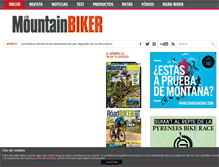Tablet Screenshot of mountainbiker.es